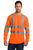 CornerStone® - ANSI 107 Class 3 Long Sleeve Snag-Resistant Reflective T-Shirt CS409 - BID