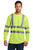 CornerStone® - ANSI 107 Class 3 Long Sleeve Snag-Resistant Reflective T-Shirt CS409 - BID