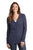 Port Authority ® Ladies Marled Cardigan Sweater-LSW415