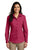 Port Authority® Ladies Long Sleeve Carefree Poplin Shirt. LW100