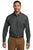 Port Authority® Long Sleeve Carefree Poplin Shirt. W100